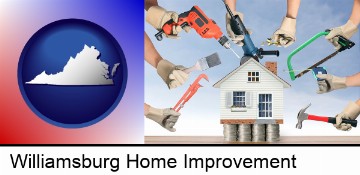 home improvement concepts and tools in Williamsburg, VA