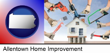 home improvement concepts and tools in Allentown, PA