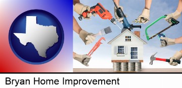 home improvement concepts and tools in Bryan, TX