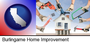 Burlingame, California - home improvement concepts and tools