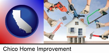 home improvement concepts and tools in Chico, CA