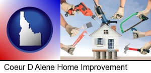 Coeur D Alene, Idaho - home improvement concepts and tools