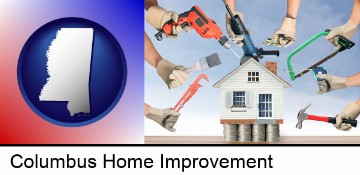 home improvement concepts and tools in Columbus, MS