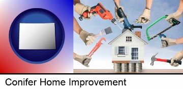 home improvement concepts and tools in Conifer, CO