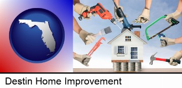 home improvement concepts and tools in Destin, FL