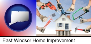 home improvement concepts and tools in East Windsor, CT
