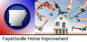 Fayetteville, Arkansas - home improvement concepts and tools