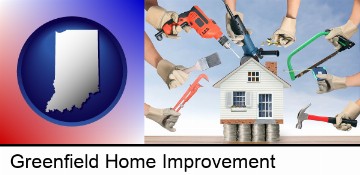 home improvement concepts and tools in Greenfield, IN