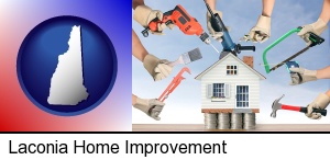 home improvement concepts and tools in Laconia, NH