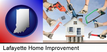home improvement concepts and tools in Lafayette, IN