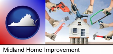 home improvement concepts and tools in Midland, VA