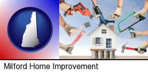 home improvement concepts and tools in Milford, NH