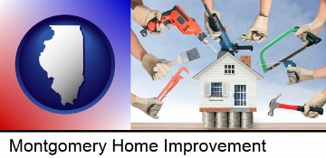 home improvement concepts and tools in Montgomery, IL