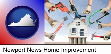 home improvement concepts and tools in Newport News, VA