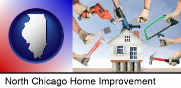 home improvement concepts and tools in North Chicago, IL