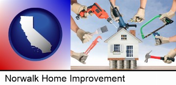 home improvement concepts and tools in Norwalk, CA