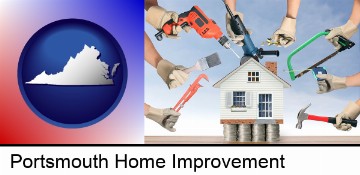 home improvement concepts and tools in Portsmouth, VA