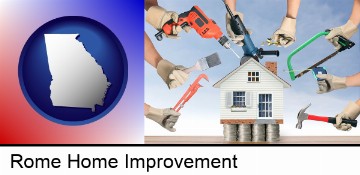 home improvement concepts and tools in Rome, GA