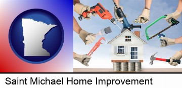 home improvement concepts and tools in Saint Michael, MN