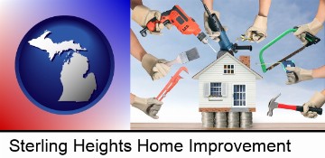 home improvement concepts and tools in Sterling Heights, MI