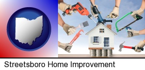 home improvement concepts and tools in Streetsboro, OH