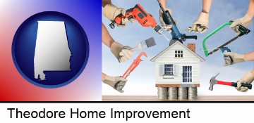 home improvement concepts and tools in Theodore, AL
