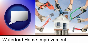 home improvement concepts and tools in Waterford, CT