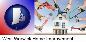 home improvement concepts and tools in West Warwick, RI